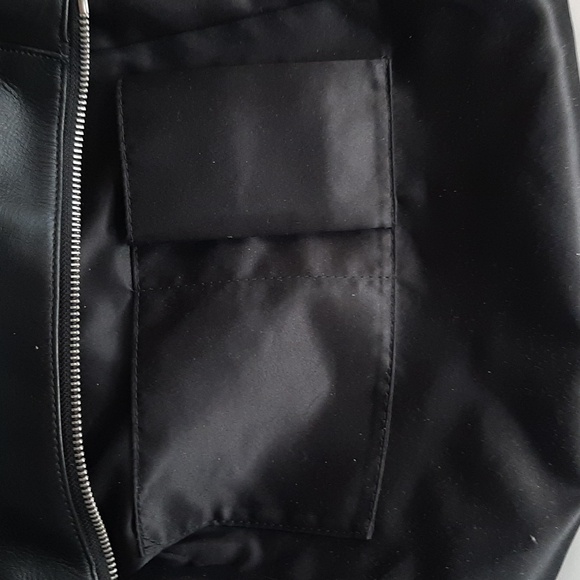 NEW! VINTAGE COACH 2014 "Charlie" Black Leather Kangaroo Pouch Hobo Shoulder Bag - Picture 8 of 11